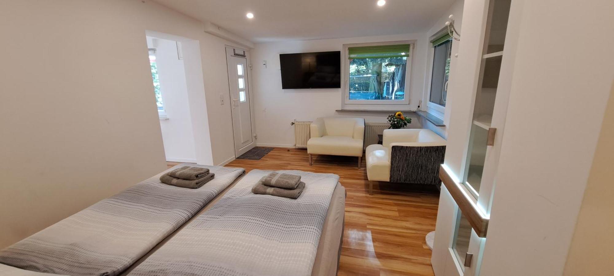 Bungalow An Der Tanne Mit Ueberdachter Terrasse Дюселдорф Екстериор снимка