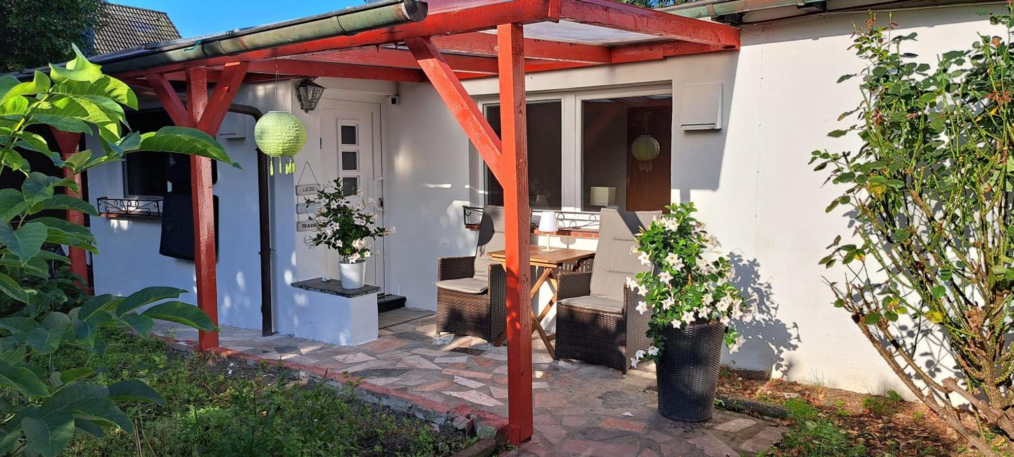 Bungalow An Der Tanne Mit Ueberdachter Terrasse Дюселдорф Екстериор снимка